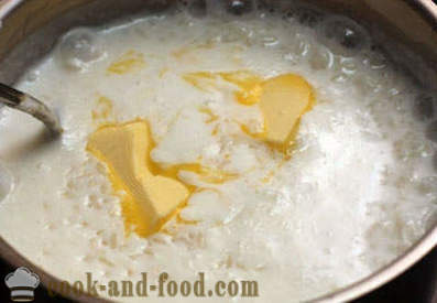 Maito riisipuuro - Askel askeleelta resepti