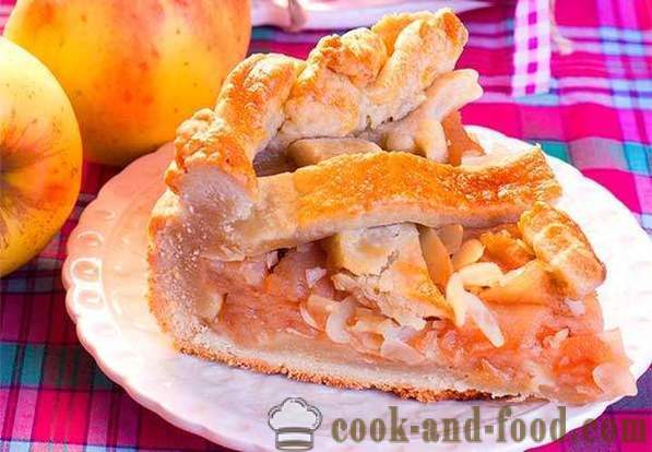 Omenapiirakka, miten ruokaa kakku omenat