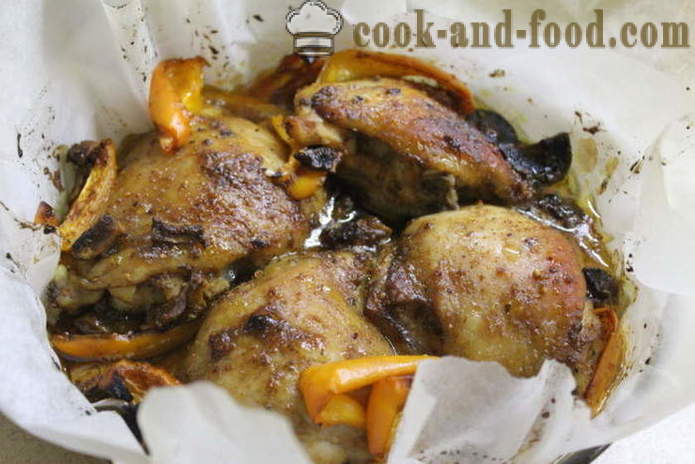 Kanaa teriyaki kastike uunissa - miten ruokaa kana teriyaki, askel askeleelta resepti kuvat