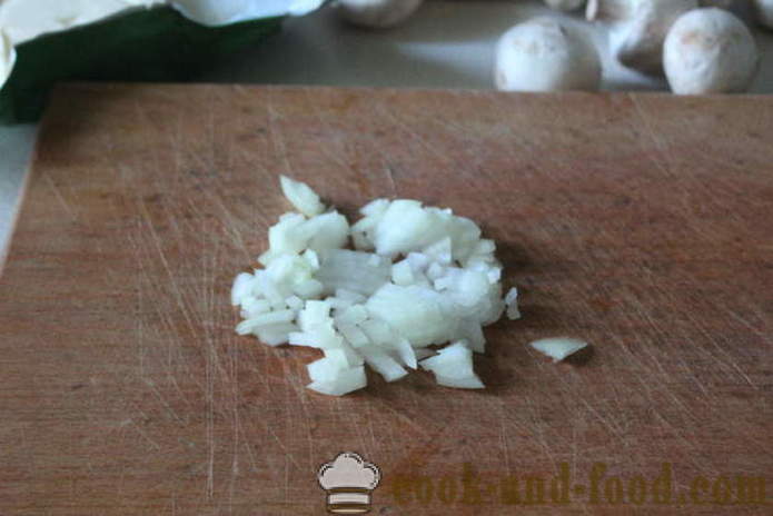 Sienikeitto juusto - miten ruokaa juustokeitto sieniä oikealle nopeasti maukasta, jossa askel askeleelta resepti kuvat