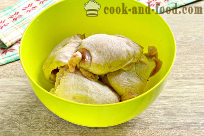 Kanan reidet uunissa - miten ruokaa kanan reidet majoneesi ja soijakastike, askel askeleelta resepti kuvat