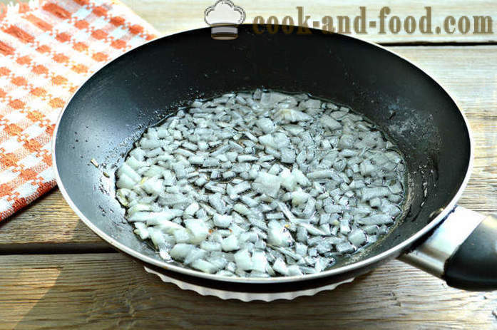 Delicious höyrytettyjä munakoiso kasviksilla - miten laittaa pois munakoisoa ja vihanneksia pannulla, askel askeleelta resepti kuvat