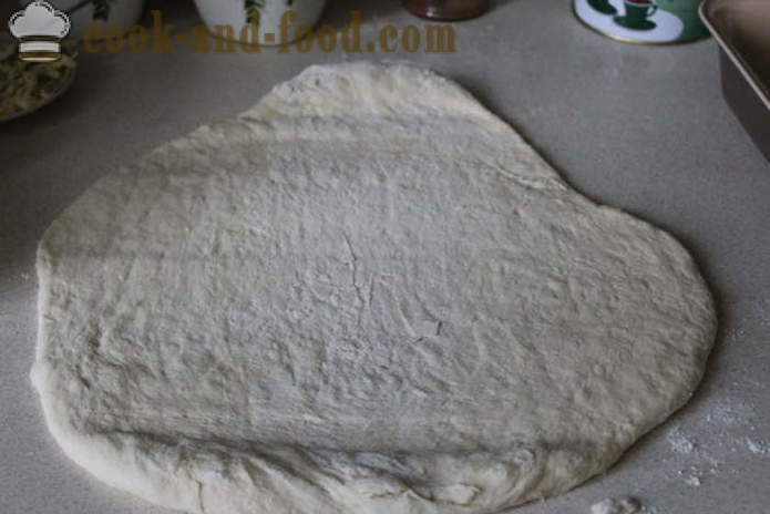Kotitekoinen juusto leivän yrttejä - askel askeleelta resepti juustoa leivän uunissa, jossa kuvat