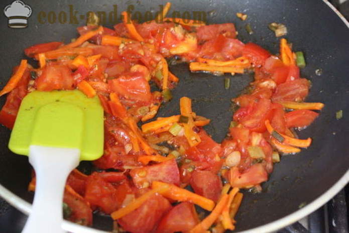 Papukeitto lihapullia - miten ruokaa keitto papuja ja lihapullia, askel askeleelta resepti kuvat