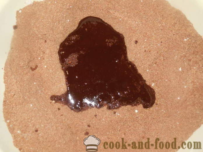 Kotitekoinen suklaakakku on tiivistetty maito perunat - miten ruokaa kakku perunat, askel askeleelta resepti kuvat