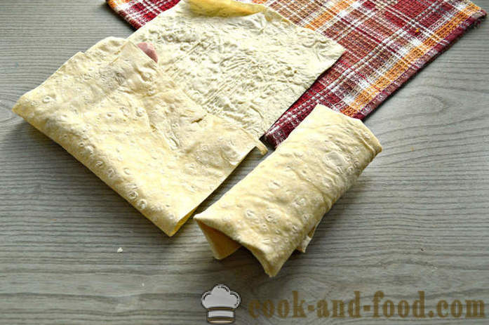 Makkarat pitaleipä juustoa ja majoneesia - miten makkara pitaleivän, askel askeleelta resepti kuvat