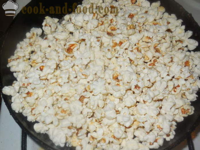 Suolaiset ja makeat popcorn pannulla - miten tehdä popcorn kotona kunnolla, askel askeleelta resepti kuvat