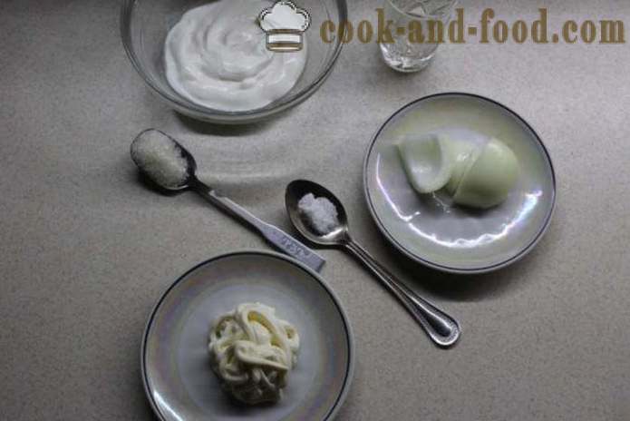 Smetanaa ja sipulia kastikkeessa hillosipulien - miten ruokaa herkullinen kastike sipulia, smetanaa ja majoneesia askel askeleelta resepti kuvat