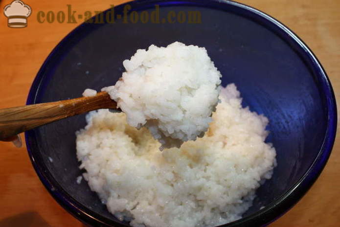 Paras sushiriisi riisietikalla - miten Cook riisiä sushia kotona, askel askeleelta resepti kuvat