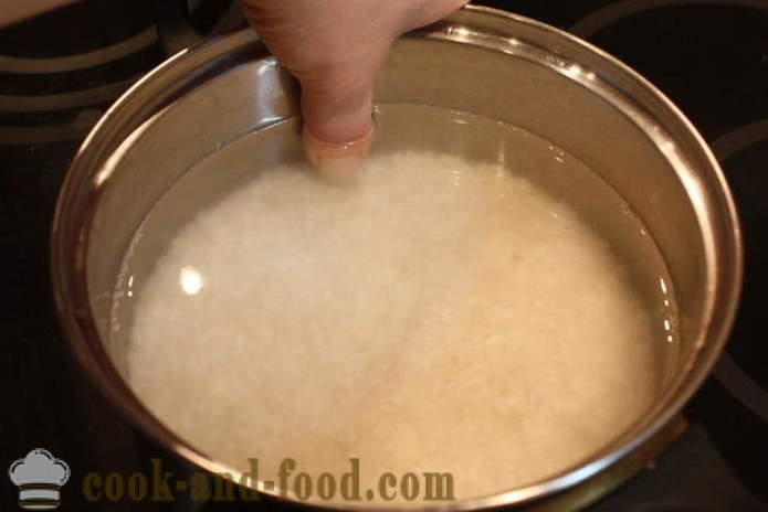 Paras sushiriisi riisietikalla - miten Cook riisiä sushia kotona, askel askeleelta resepti kuvat