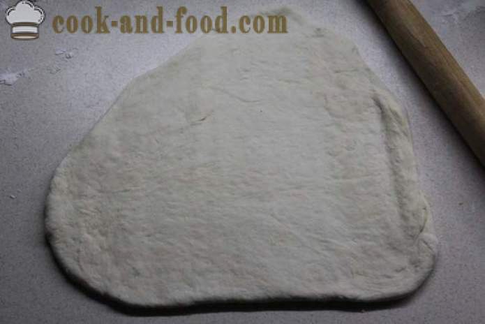 Valkosipulileipää kotona - miten valkosipulileipä uunissa, jossa askel askeleelta resepti kuvat