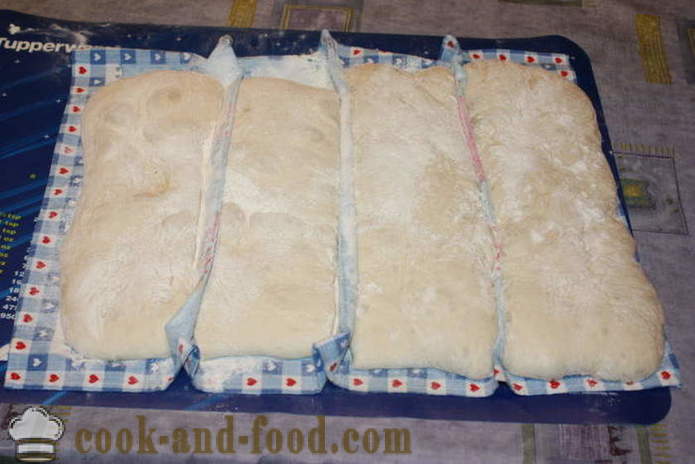 Koti ciabatta uunissa - miten leipoa ciabattaa kotona, askel askeleelta resepti kuvat