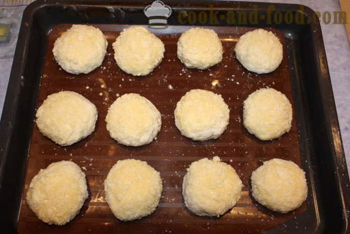 Hiiva sämpylöitä täyteainetta ja hiekkaa - miten muffinit nonparelleilla, askel askeleelta resepti kuvat