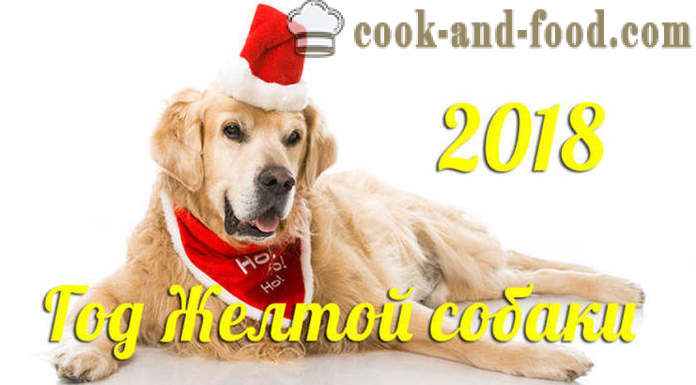 Yksinkertainen ja herkullisia reseptejä uudenvuoden 2018 valokuvalla - mitä ruokaa uudenvuoden 2018 Year of the Dog