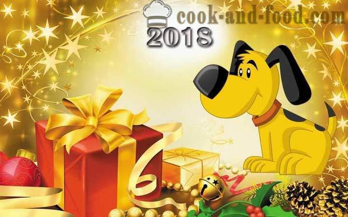 Tarjoilu ja kattaukseen on uudenvuodenaattona 2018 - ajatus miten sisustaa joulupöytään on Koiran vuosi omin käsin