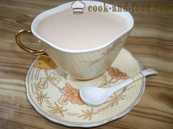 Classic masala teetä maitoa ja mausteita - miten tehdä teetä, Chai maitoa, askel askeleelta resepti kuvat