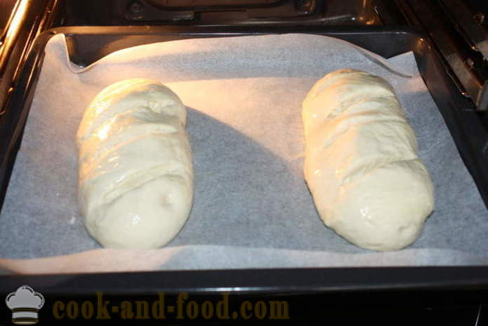 Viipaloitu leipä uunissa - miten leipoa viipaloitu leipä uunissa kotona, askel askeleelta resepti kuvat