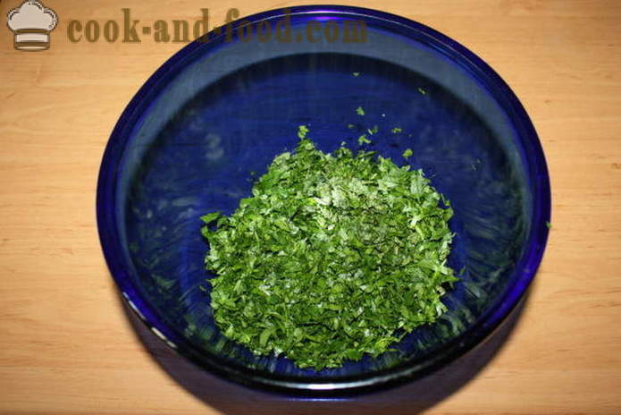 Tabula salaatti kuskus - miten valmistautua salaattia tabbouleh, askel askeleelta resepti kuvat