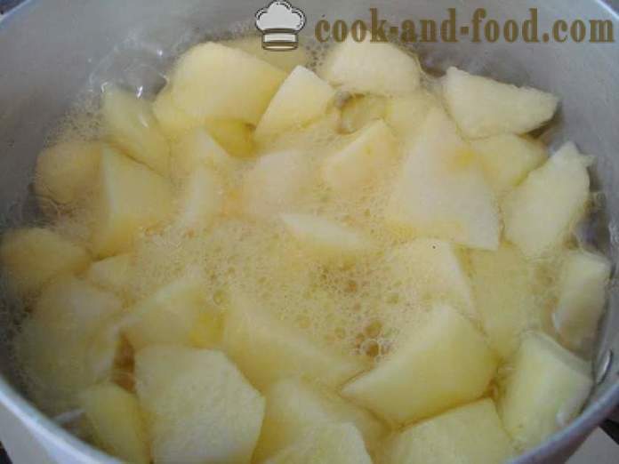 Vauva omenakastiketta tuoreista omenat - miten omenasosetta vauvaa kotona, askel askeleelta resepti kuvat