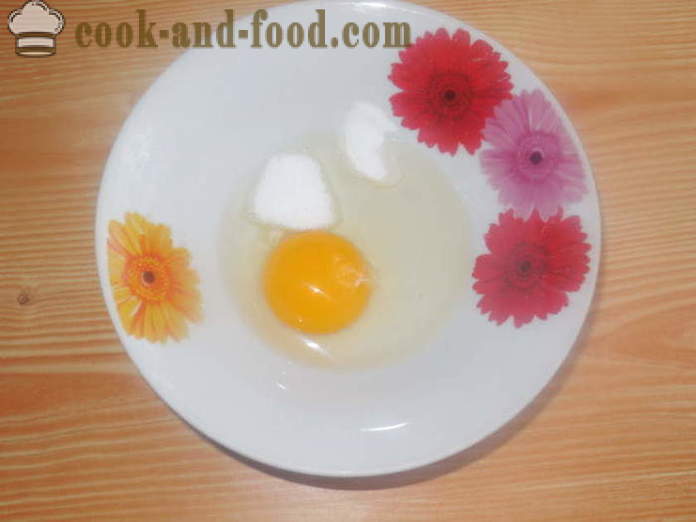 Taikinaa nyytit muna seerumin - miten sekoittaa taikina nyytit, askel askeleelta resepti kuvat