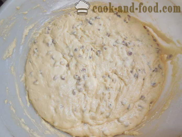 Laiska kakku nesteestä ilman alustusta hiivataikina - miten leipoa kakun taikina, askel askeleelta resepti kuvat