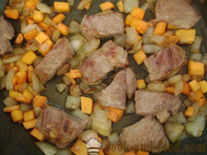 Patapaistia lihaa ja perunoita uunissa - miten ruokaa perunat potin lihan, askel askeleelta resepti kuvat
