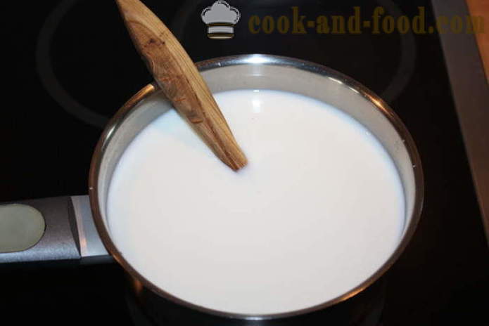 Maito puuro saagoa - miten ruokaa puuroa saagoa maukasta, jossa askel askeleelta resepti kuvat