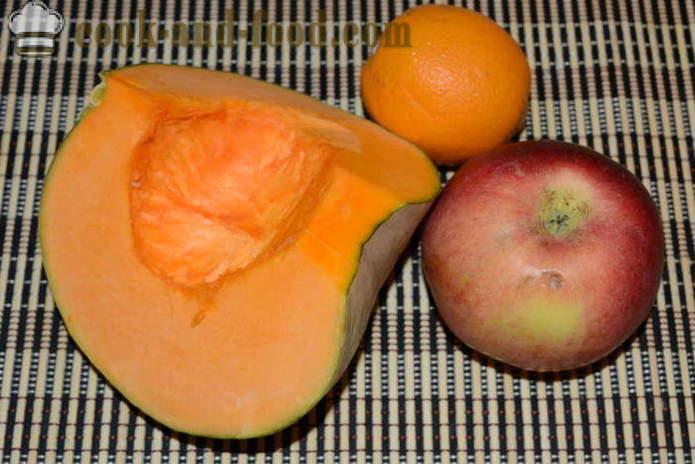 Kurpitsasalaatti omenoita ja rusinoita appelsiinikastiketta - miten ruokaa kurpitsasalaatti omenat, askel askeleelta resepti kuvat