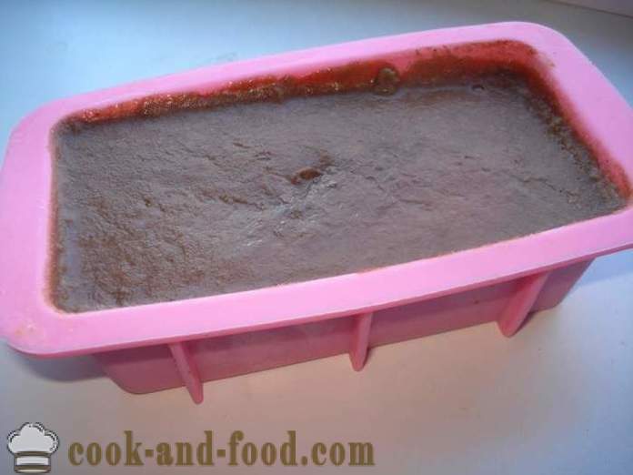 Kotitekoinen jäätelö kaakao ja tärkkelyksen - miten suklaajäätelöä kotona, askel askeleelta resepti kuvat