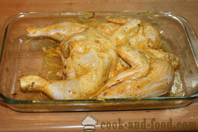 Paistettu kanaa uunissa - niin herkullinen paistettu kana uunissa, jossa askel askeleelta resepti kuvat