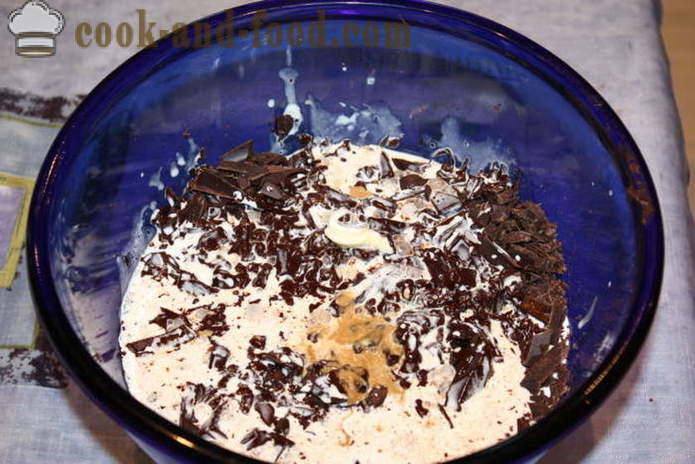 Kotitekoinen suklaakonvehteja - miten tehdä tryffeleitä karkkia kotona, askel askeleelta resepti kuvat