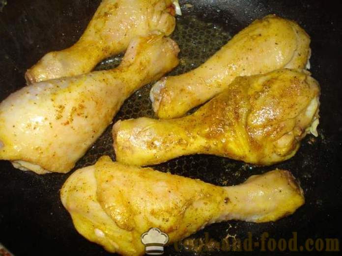 Kanan koipi soijakastike - sekä herkullista ruokaa kanan koivet pannulla, askel askeleelta resepti kuvat