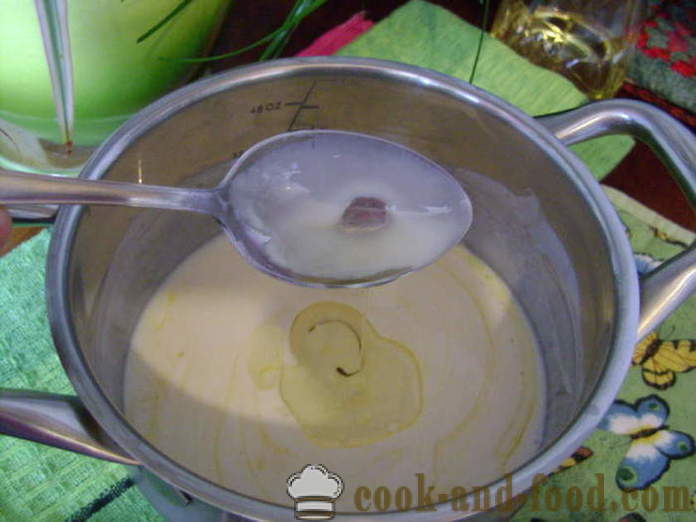 Pikatestit jogurtti ilman hiivaa - miten ruokaa taikina jogurttia piirakat, askel askeleelta resepti kuvat