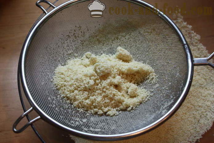 Manteli jauhot - miten tehdä manteli jauhot kotona, askel askeleelta resepti kuvat