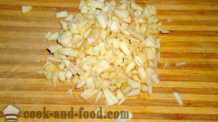 Apple murokeksi evästeet - miten leipoa evästeet omenoita kotona, askel askeleelta resepti kuvat
