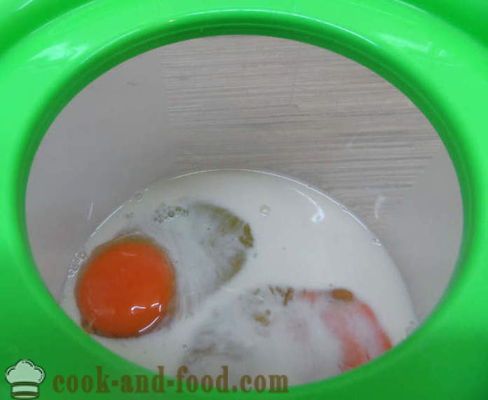 Höyry munakas in multivarka maitoa ja vihanneksia - miten ruokaa munakokkelia pari, jossa askel askeleelta resepti kuvat