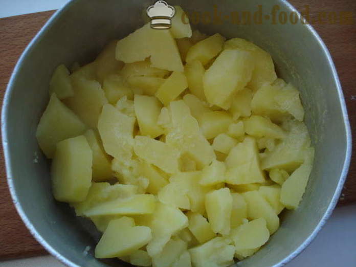Täyttövastuksen nyytit perunoiden - miten täyttövastuksen pyöryköitä ja perunasta, askel askeleelta resepti kuvat