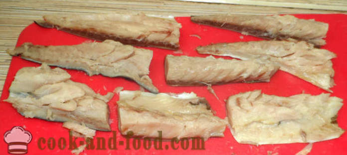 Makrilli paistettu teriyaki kastike pannulla - miten valmistaa herkullisia paistettuja makrilli, askel askeleelta resepti kuvat