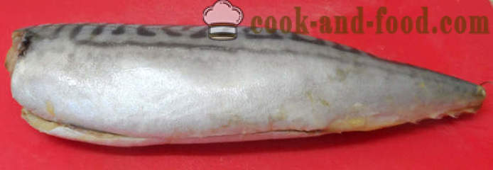 Makrilli paistettu teriyaki kastike pannulla - miten valmistaa herkullisia paistettuja makrilli, askel askeleelta resepti kuvat