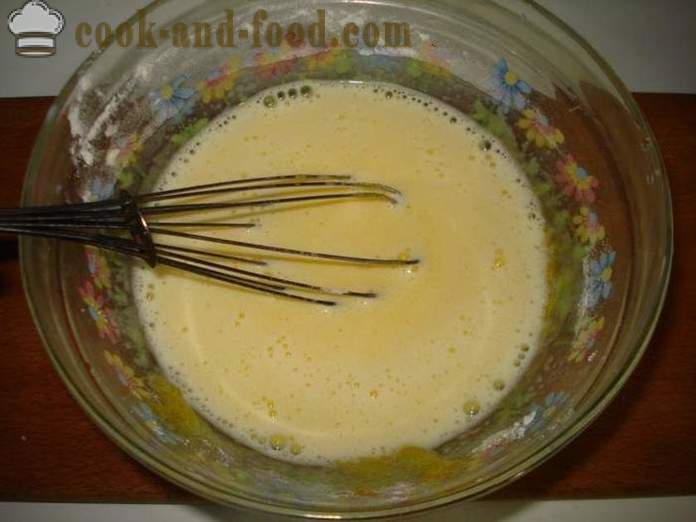 Vaniljakastike mikroaaltouunissa - miten ruokaa vaniljakastike keltuaiset, askel askeleelta resepti kuvat