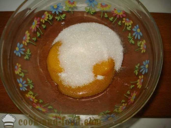 Vaniljakastike mikroaaltouunissa - miten ruokaa vaniljakastike keltuaiset, askel askeleelta resepti kuvat