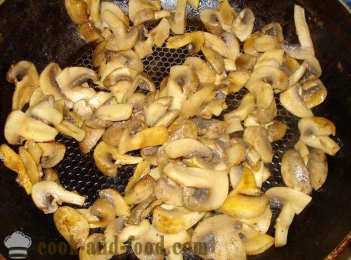 Sienirisottoa sieniä - miten ruokaa risotto kotona, askel askeleelta resepti kuvat