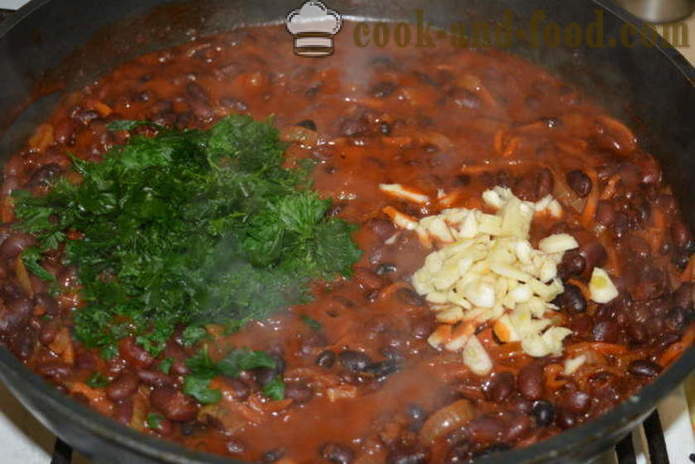 Lobio punaiset pavut porkkanat ja lukom- miten ruokaa Lobio punaiset pavut, askel askeleelta resepti kuvat