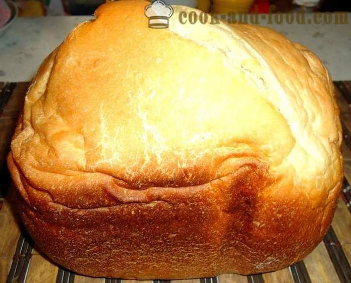 Yksinkertainen kotitekoista leipää leipäkone - miten leipoa leipää leipäkone kotona, askel askeleelta resepti kuvat