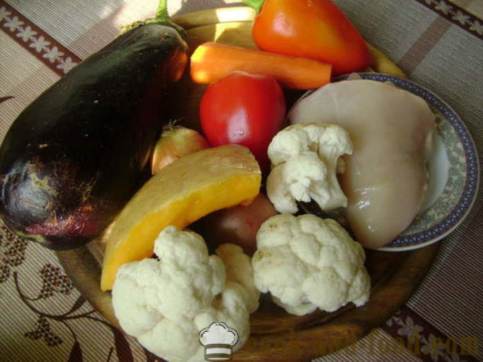 Kananfilee kasviksia uunissa - miten ruokaa kanaa, kasviksia, askel askeleelta resepti kuvat