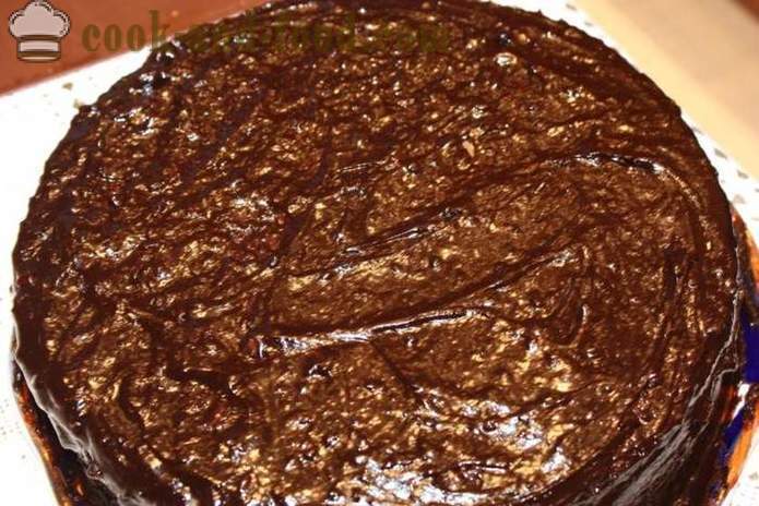 Joulun kakkua choux taikina Herringbone - miten tehdä uudenvuoden kakku valmistettu choux leivonnaiset, askel askeleelta resepti kuvat