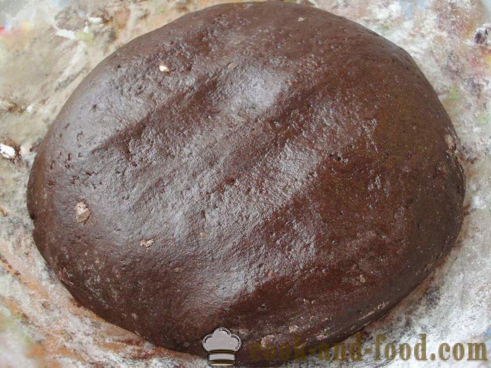 Kotitekoinen suklaakekseistä kaakaon nopeasti ja yksinkertaisesti - miten ruokaa suklaakekseistä kotona, askel askeleelta resepti kuvat
