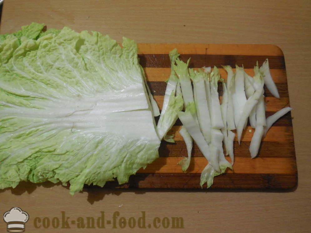 Vihanneksia Korea - ruoanlaittoon vihanneksia koreaksi, askel askeleelta resepti kuvat