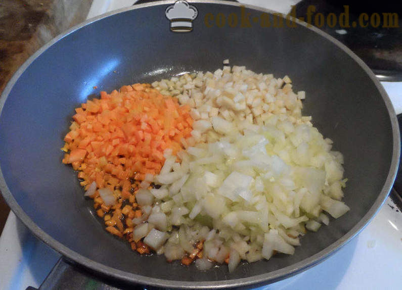 Lasagne jauheliha ja valkokastikkeen - miten valmistautua lasagnea jauhelihaa kotona, askel askeleelta resepti kuvat