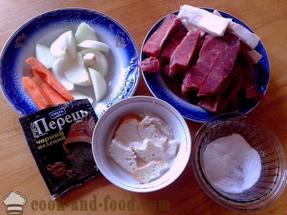 Yksinkertainen keitto lihapullat ja riisiä - miten ruokaa keitto lihapullat multivarka, askel askeleelta resepti kuvat